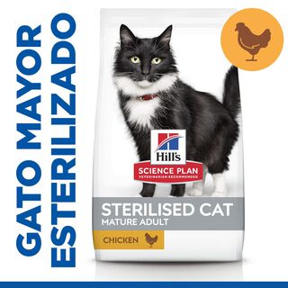 Hill's Science Plan Sterilised Mature Adult Pollo pienso para gatos